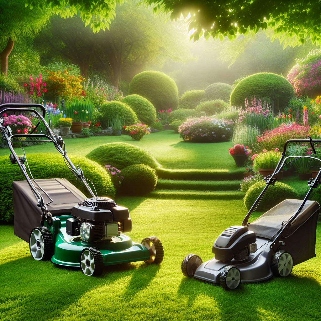 Jakie są różnice między kosiarką spalinową a akumulatorową?