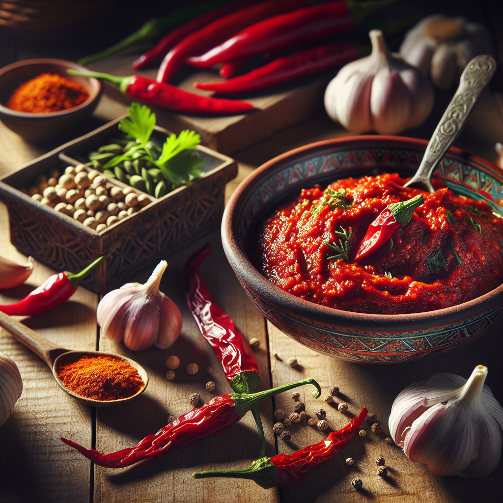 Harissa – przepis na ostrą pastę