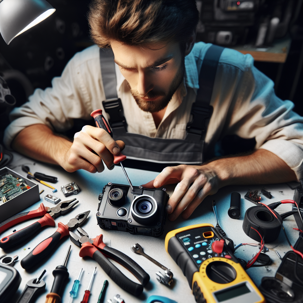 Zawód w praktyce: naprawa wideorejestratorów w rękach specjalistów