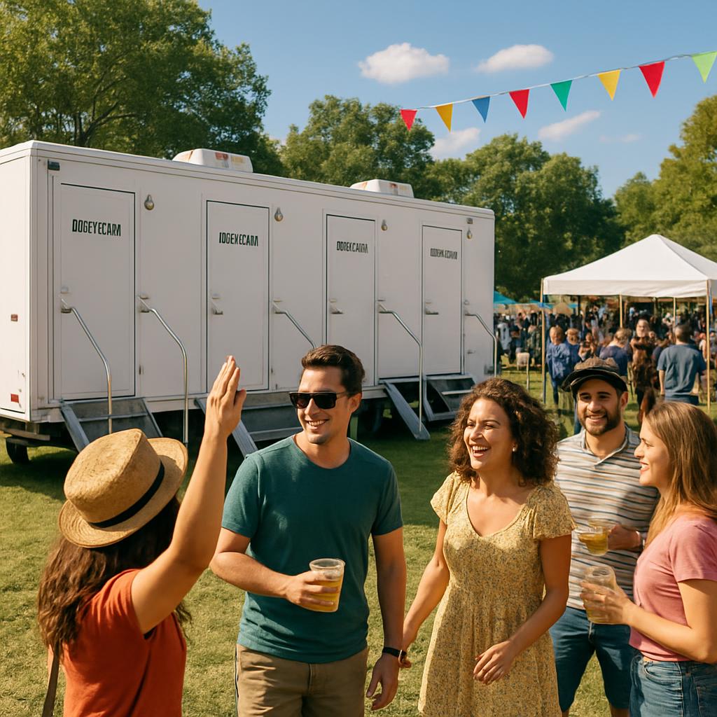 Na jakie wydarzenia wynajmuje się mobilne łazienki?