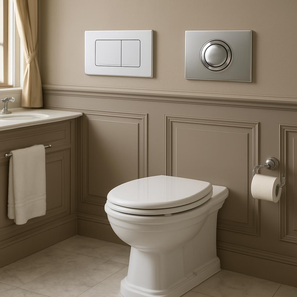 Jak dobrać przycisk WC do nowoczesnych i klasycznych aranżacji?