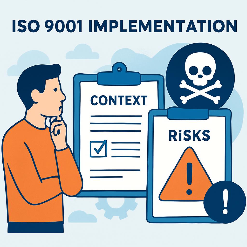 Wdrażanie systemu ISO 9001 – jak określić kontekst organizacji i ryzyka, aby wyznaczyć trafne cele jakości?